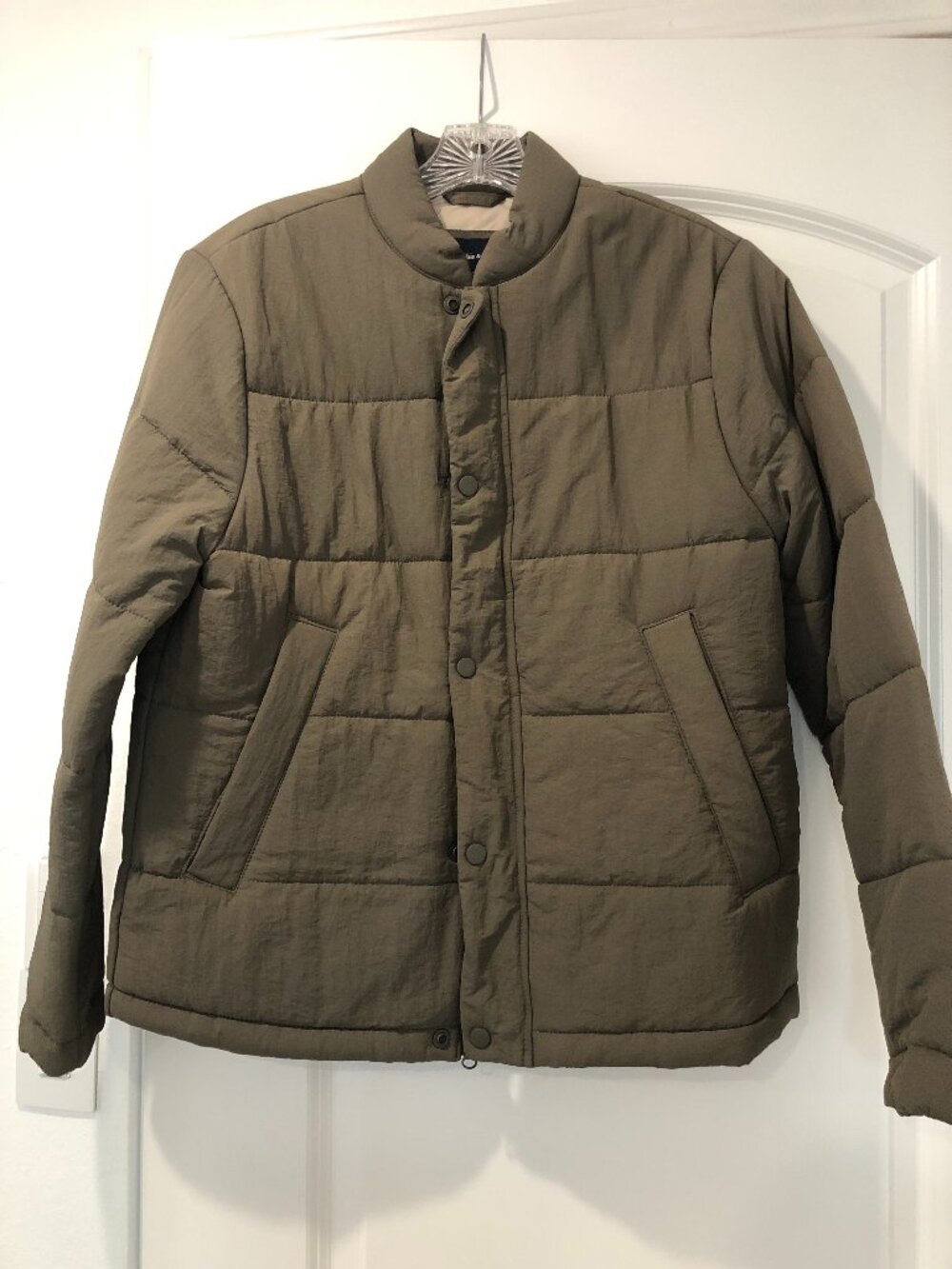 ABERCROMBIE & FITCH A&F Men's Everyday Lightweight Puffer Puff Jacket Coat Sz XS